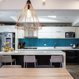 interior of kitchen